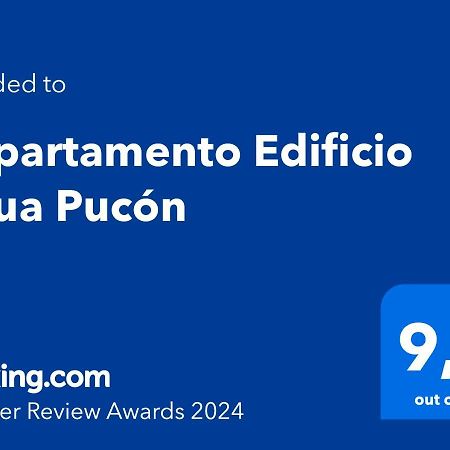Departamento Edificio Aqua Pucon Daire Dış mekan fotoğraf